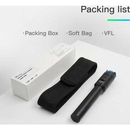 VINTOOL FTTH Locator 30mW Fiber Optic Laser Tester One Button Testing Pens Locator