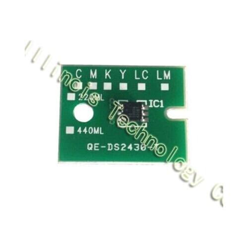 Roland VersaArt RA-640 Aqueous FPG Chips - 6pcs/set CMYKLCLM