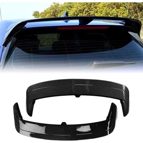 For VW Golf MK8 2020-2021 Rear Roof Spoiler Splitter Window Wing For Volkswagen Golf 8 20-21 Carbon/Gloss Black Car Accessories