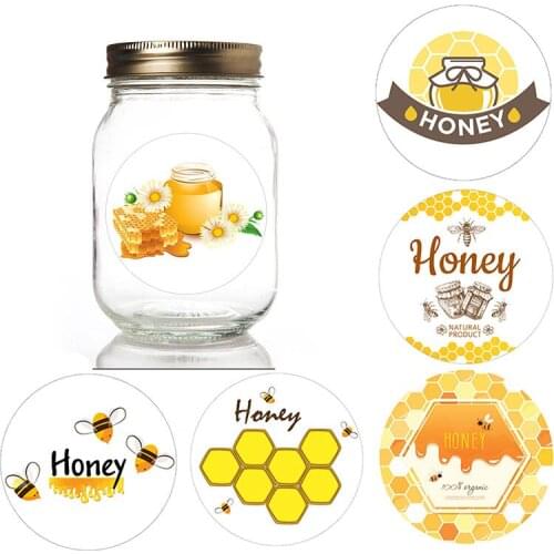 3.5cm/4.5cm Bee Sweet Honey Round Seal Sticker Honey Party Stickers Honeybee Baby Shower Sticker Lovely Party Decoration