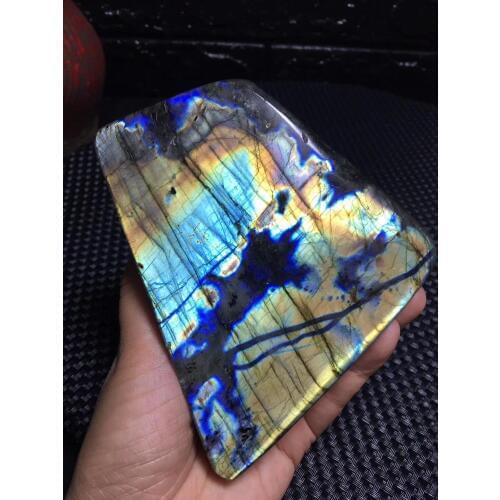 300g labradorite quartz crystal mineral samples home feng shui decoration Natural gem collection