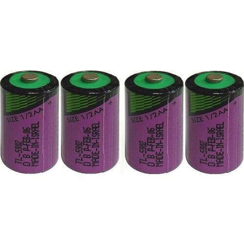 4pcs/lot High quality new TL-5902 1 / 2AA ER14250 SL350 3.6V 1/2 AA PLC lithium battery