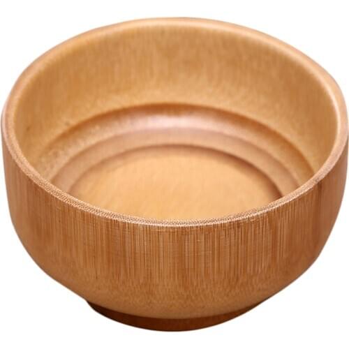 Bamboo Wooden Salad Bowl/Rice Miso Soup Bowl/Rice Bowl/Decorative Bowl