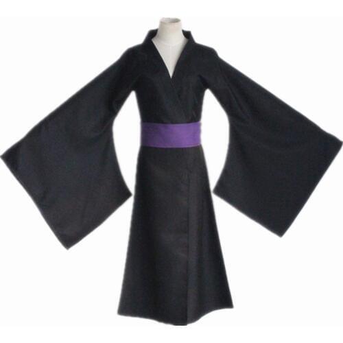 Brdwn Noragami Unisex adult Yato cosplay Costume kimono (outerwear+ belt)