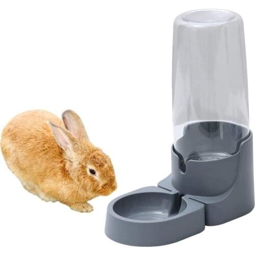 No Leak Water Bottle Automatic Water Dispenser No Drip Waterfeeder Water Bowl For Small Animal