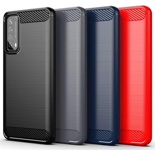 For Cover Huawei P Smart 2021 Case For P Smart 2021 Coque Protective Shockproof Phone Bumper Cover For P Smart 2021 Y7A Fundas