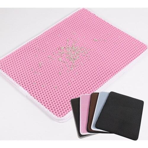 Cat Litter Pad Sand-proof and Waterproof Cat Litter Mat Pad Universal Pad for Cats Dogs Double-layer Top-products Pet Supplies
