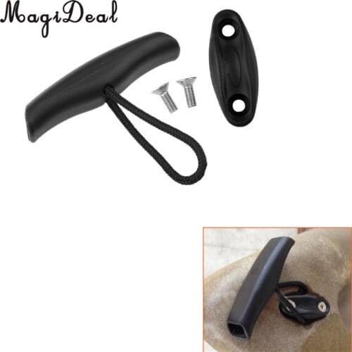 MagiDeal 10cm Durable Nylon Universal Canoe Kayak Inflatable Boat Toggle Carry Handle Pull Handle Grip w/ Cord Rope Replacement