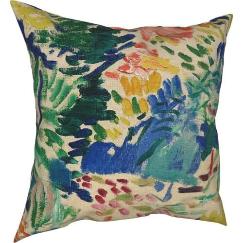 Henri Matisse Landscape Pillowcase Home Decor Cushions Throw Pillow for Car Polyester Double-sided Printing Unique
