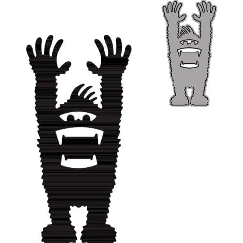 Joyful Orangutan Metal Cutting Dies New 2021 Animal Orangutan Die Cuts Diy Scrapbooking Album Paper Cards