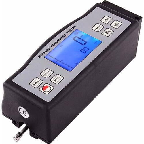 Multi-parameter Digital Portable Surface Roughness Meter Gauge Tester Ra Rz + Built-in Diamond pin probe