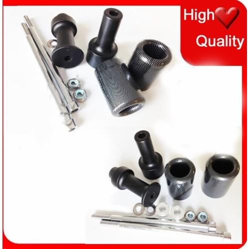 Motorcycle For 2003 2004 2005 2006 Kawasaki Z1000 Carbon No Cut Frame Sliders crash Falling protection