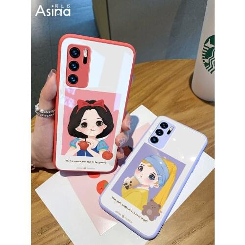 Disney original phone case is suitable for Huawei p40 case Snow White phone case