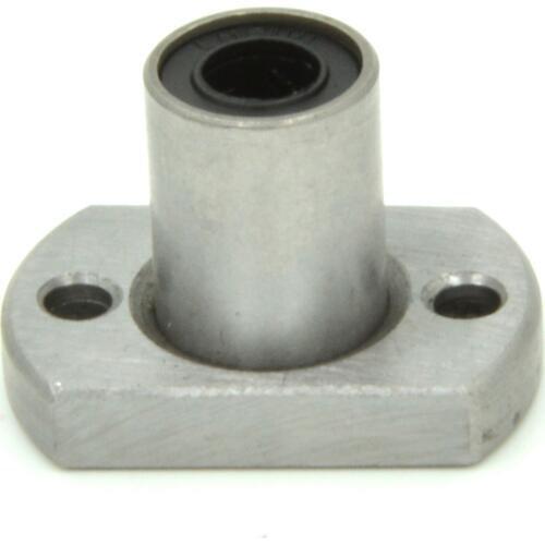 LMH6UU 6mm Round Flange Linear l Bearing Use for Round Shaft CNC Parts