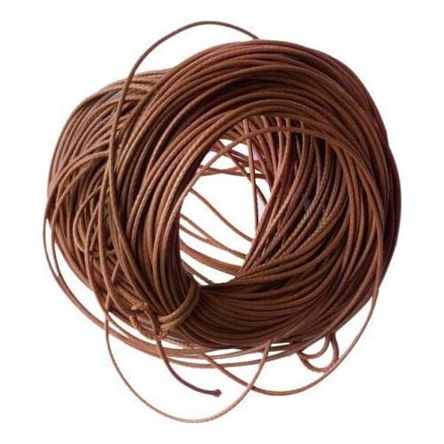 2x 10 Metres Waxed Nylon Cord Bundle 1mm DIY Jewellery Making String Thread Red