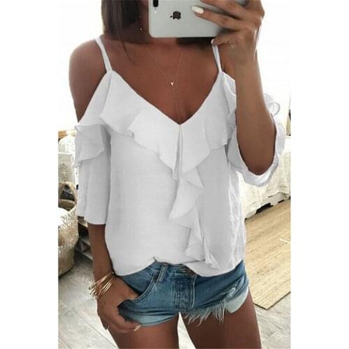 Белые блузки UZZDSS China At AliExpress