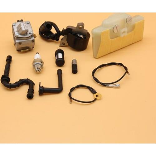 Carburetor Air Filter Ignition Coil Spark Plug Oil Fuel Filter Line Fit For STIHL MS290 MS310 MS390 Garden Chainsaw Spare Parts