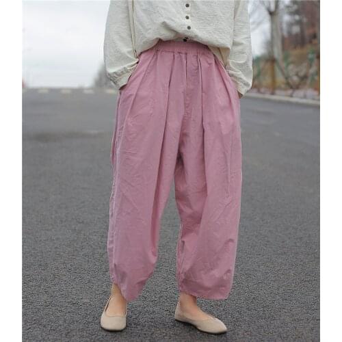 ZUSOI Women's Trousers Harem Pants