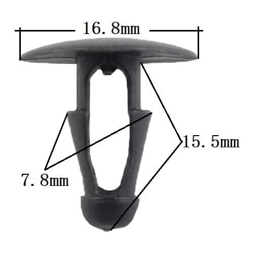 KE LI MI Universal Car Plastic Clip Engine Hood Seal Fastener Trim panel Clip Buckle For Toyota