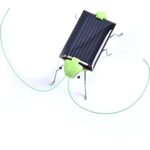 2020 Solar Grasshopper Educational Solar Powered Grasshopper Robot Toy Required Gadget Gift Solar Toys No Batteries For Kids