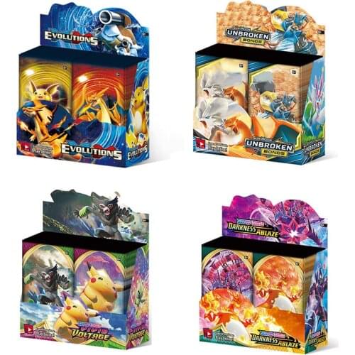 360pcs Pokemon Cards Game Battle Carte V Vmax card Trading Cards Game Children Pokemons Toy
