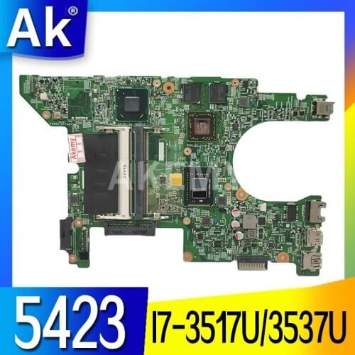 Akemy 11289-1 Laptop motherboard for Dell Inspiron 14z 5423 original mainboard I7-3517U/3537U AMD HD7570M