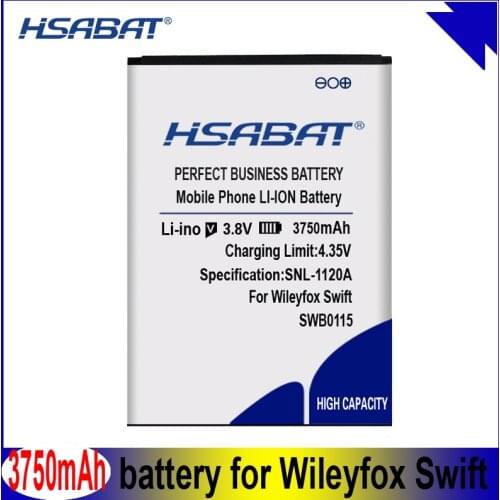 HSABAT SWB0115 3750mAh Battery For Wileyfox Swift Batteries