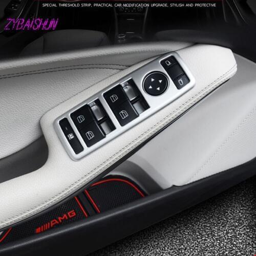 Car Steering Wheel Emblem Decorative Circle Ring Changing 3D Stickers for Mercedes Benz A B C E Class GLK gla