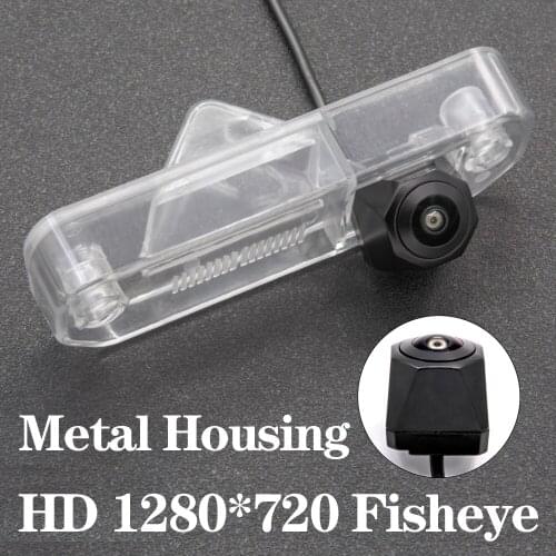 HD 1280*720 Fisheye Metal Housing Car Rear View Camera For Hyundai Sonata / Moinca Hyundai Grandeur XG Hyundai XG350