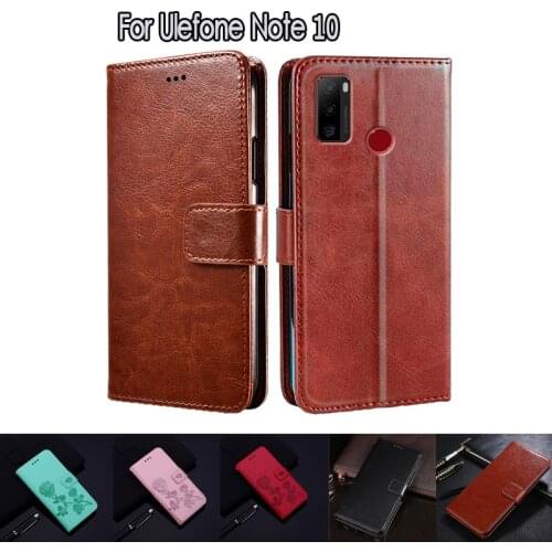 Flip Hoesje Cover For Ulefone Note 10 Case Phone Protective Shell Funda Case For Ulefone Note10 Wallet Leather Book Coque Capa