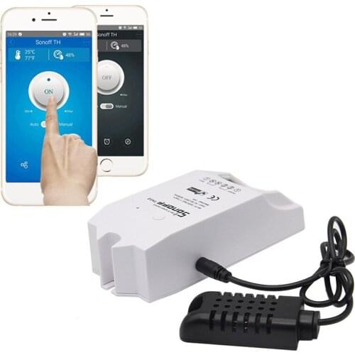 Itead SONOFF Sensor Si7021 AM2301 Temperature Humidity Sensor Probe DS18B20 Sensor With Extension Cable For Sonoff TH10/TH16