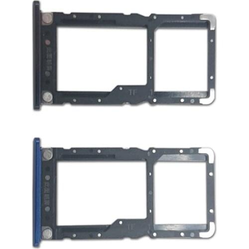 For Xiaomi mi 8 lite Card Tray Holder SIM Card Micro SD Card Slot Adapter Replacement Repair Spare Parts