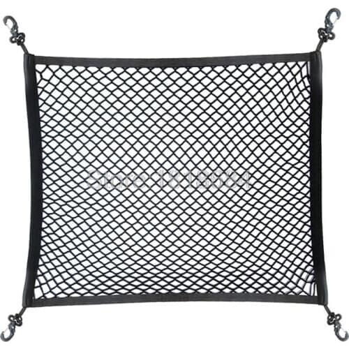 For Toyota RAV4 RAV 4 2013 2014 2015 2016 High Quality Black Nylon Rope Rear Trunk Floor Cargo Luggage Mesh Net Cover 1/2pc/set