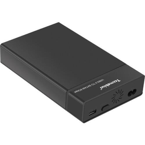 Tccmebius Docking Station USB3.0 External Hard Drive Enclosure for 2.5/3.5 SATA HDD SSD,Support UASP Automatic Sleep, hdd case