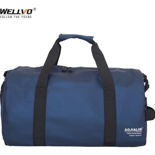 Men Women Travel Bag Dry Wet Separate Sports Hand Luggage Independent Shoes Storage Duffle Bags Big Weekend Sac De Voyage XA245C