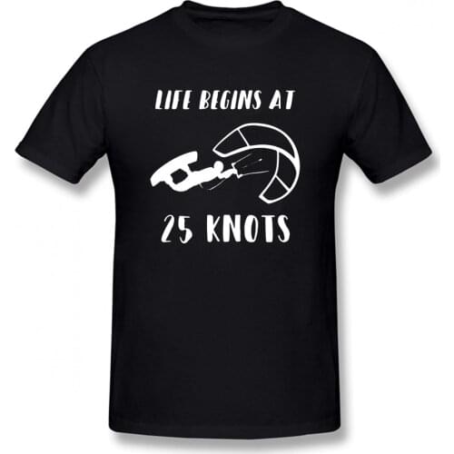 Kiteboard Kitesurf Birthday Funny Unisex Graphic Fashion New Cotton Short Sleeve T Shirts O-Neck Harajuku T-shirt