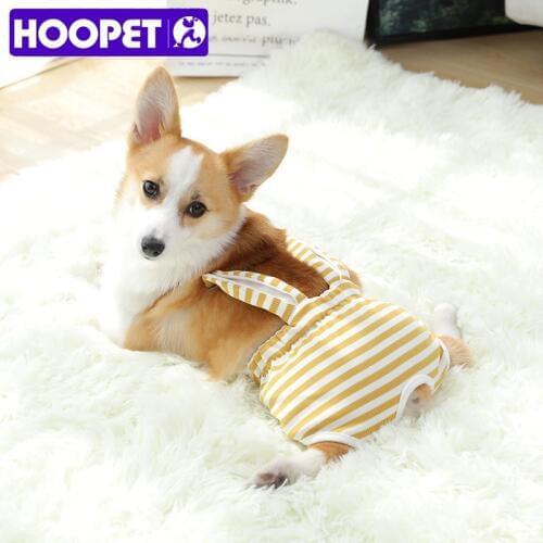 HOOPET Dog Physiological Pants Diaper Washable Female Dog Shorts Panties Jumpsuit Underwear Briefs For Dog