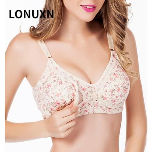 Hot Sale Breastfeeding Bra Pregnancy Clothes Maternity Nursing Bra Feeding Bra for Pregnant Women Soutien Gorge Allaitement