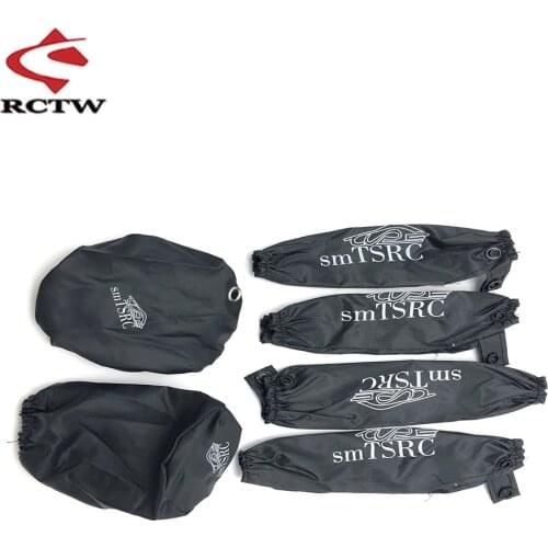 Front OR Rear Shock Absorber Air Filter Pull Starter Dustproof Cover for 1/5 Hpi Rovan Km Rofun Baja 5b 5t 5sc Ss Truck Parts