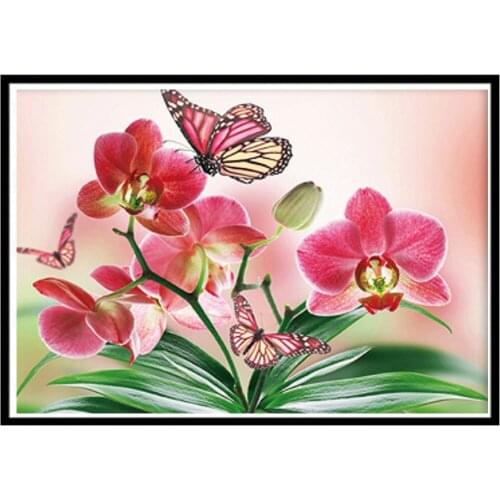 Pintura de diamantes 5D, bordado de flores de paisaje, punto de cruz, mosaico para decoración del hogar, patrón artesanal, regal