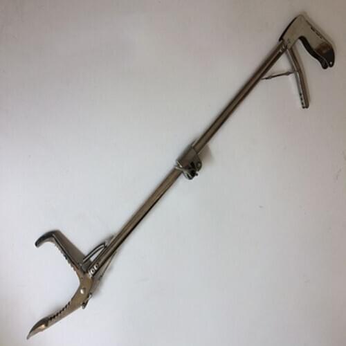 Foldable Reptile Snake Tongs Stick Grabber Foldable Catcher Wide Jaw Tool Heavy Duty Pest Control Products 120CM