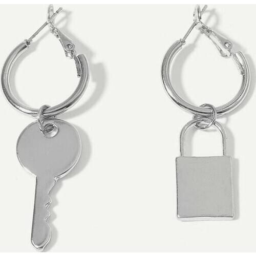 Key Lock Dangle Earings Fashion Jewelry 2021 Brincos Para As Mulheres Bohemian Boho Earrings for Women Accesorios Mujer