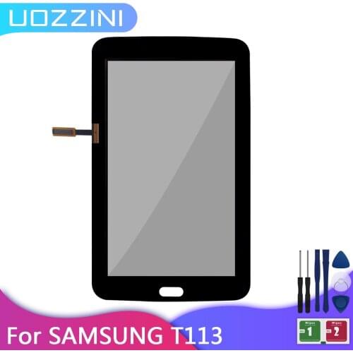 For Samsung Galaxy Tab 3 Lite 7.0 SM-T110 T110 Touch Screen T111 T113 T116 Digitizer Outer Glass Panel Sensor Replace Parts+Tool