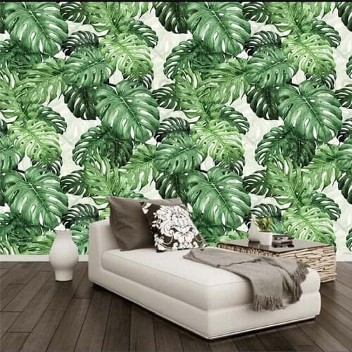 Wellyu papel parede Custom wallpaper Tropical rainforest backdrop wallpapers for living room papel de parede para quarto