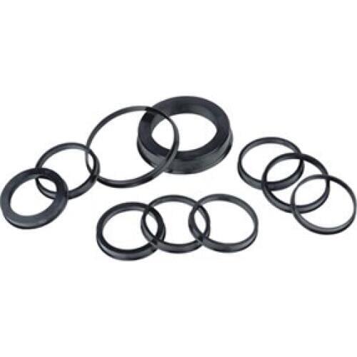 108-67.1mm 20pcs Black Plastic Wheel Hub Centric Ring Custom Size Available Wheel Rim Parts Accessories Wholesale Free Shipping