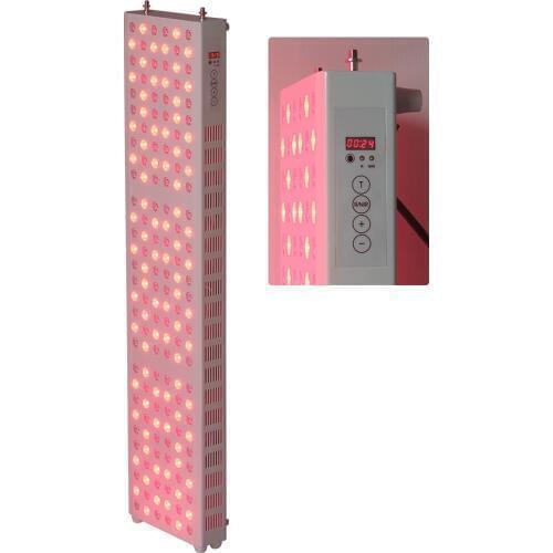 Free shipping red light therapy time countdown display 850nm 660nm Professional low emf Led light therapy