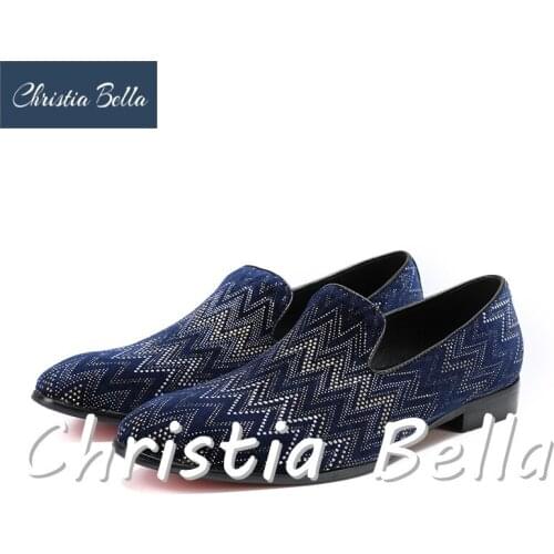 Christia Bella Print Oxford Shoes Male Wedding Shoes Handsome Sapato Social Masculino Leather Men Shoes Plus Size 38-47 Loafers
