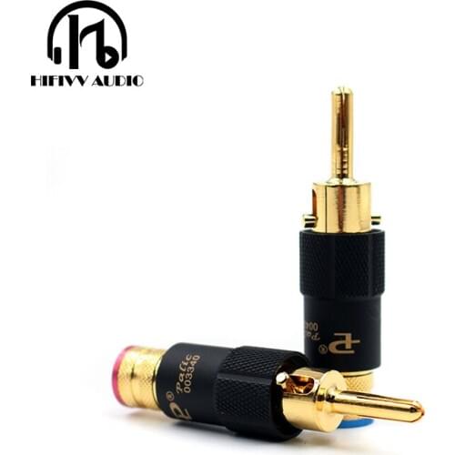 Hifivv audio hifi speaker connector PAILic HIFI audio Banana Plug High Purity Copper 100