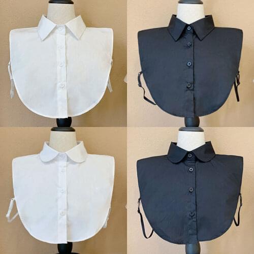 New Lapel Fake Collars for Women Blouse Half Shirt Removable False Collar for Sweater Formal Dress Neckwear Detachable Collar