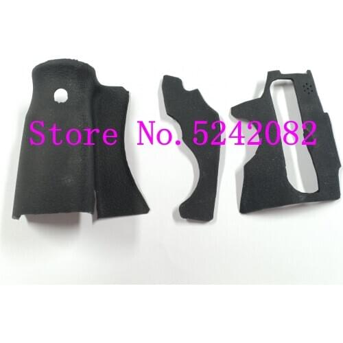New A Set Of 3 Pieces Grip Rubber Unit for Canon 60D DSLR Rubber Replacement